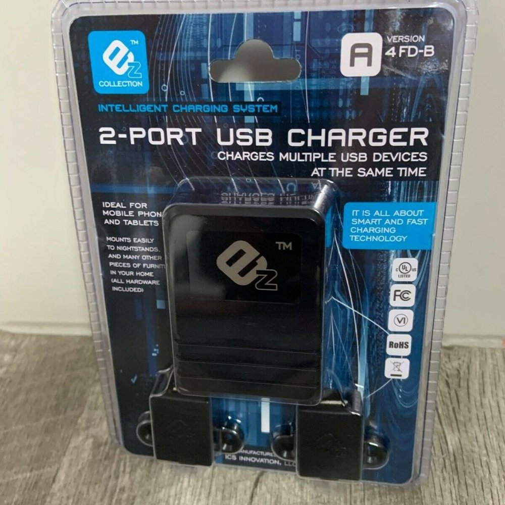 EZ COLLECTION 2-PORT USB CHARGER